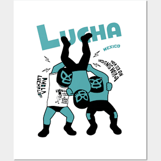 AMO LA LUCHA LIBRE12 Posters and Art